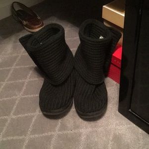 Ugg Black wool Boots